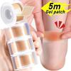1Roll Gel Heel Protector Foot Patches Adhesive Blister Pads Heel Liner Shoes Stickers Pain Relief Plaster Foot Care Cushion Tool
