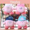 Adorable Pink Kirby Plush Toy Keychain Soft Bag Charm Cute Stuffed Animal Doll