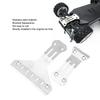 1 Pair Electric Bike Brake Levers Aluminium Alloy Waterproof Bike Electric Brake Handle Grip for 22mm Handlebar Black