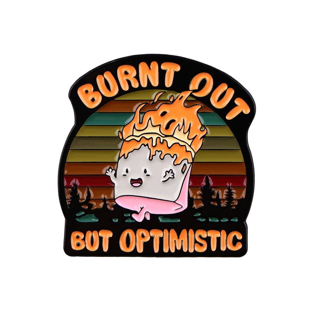 Flower Funny Quotatio Enamel Pin Movie Brooches Bag Lapel Pin Cartoon Holiday Backpack Decoration Jewelry Gift for  Friends