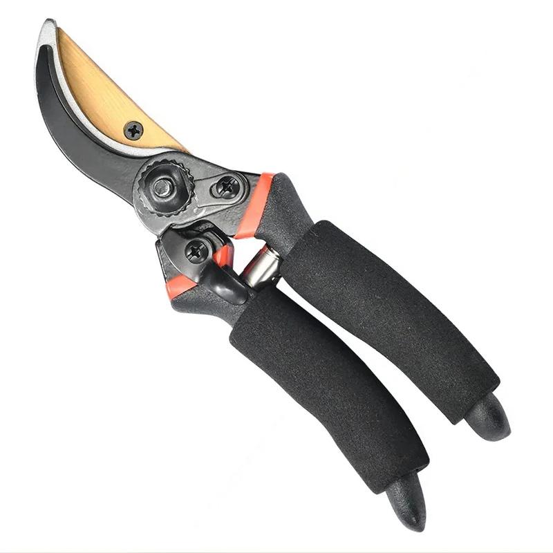 Professional Pruning Shears Hand Pruners Garden Clippers Soft Grip Handle Multifunctional Gardening Scissors