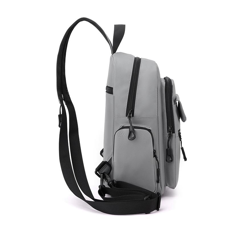 Мужская нагрудная сумка Легкая уличная наплечная сумка Рюкзак для поездок на работу и путешествий