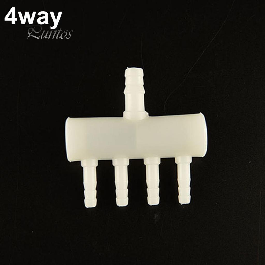 1 Pc 4 6 8 10 Ways 4mm Aquarium Fish Tank Air Flow Valve Splitter Kit