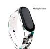 Красочный мягкий силиконовый браслет ремешок для Xiaomi Mi Band 3