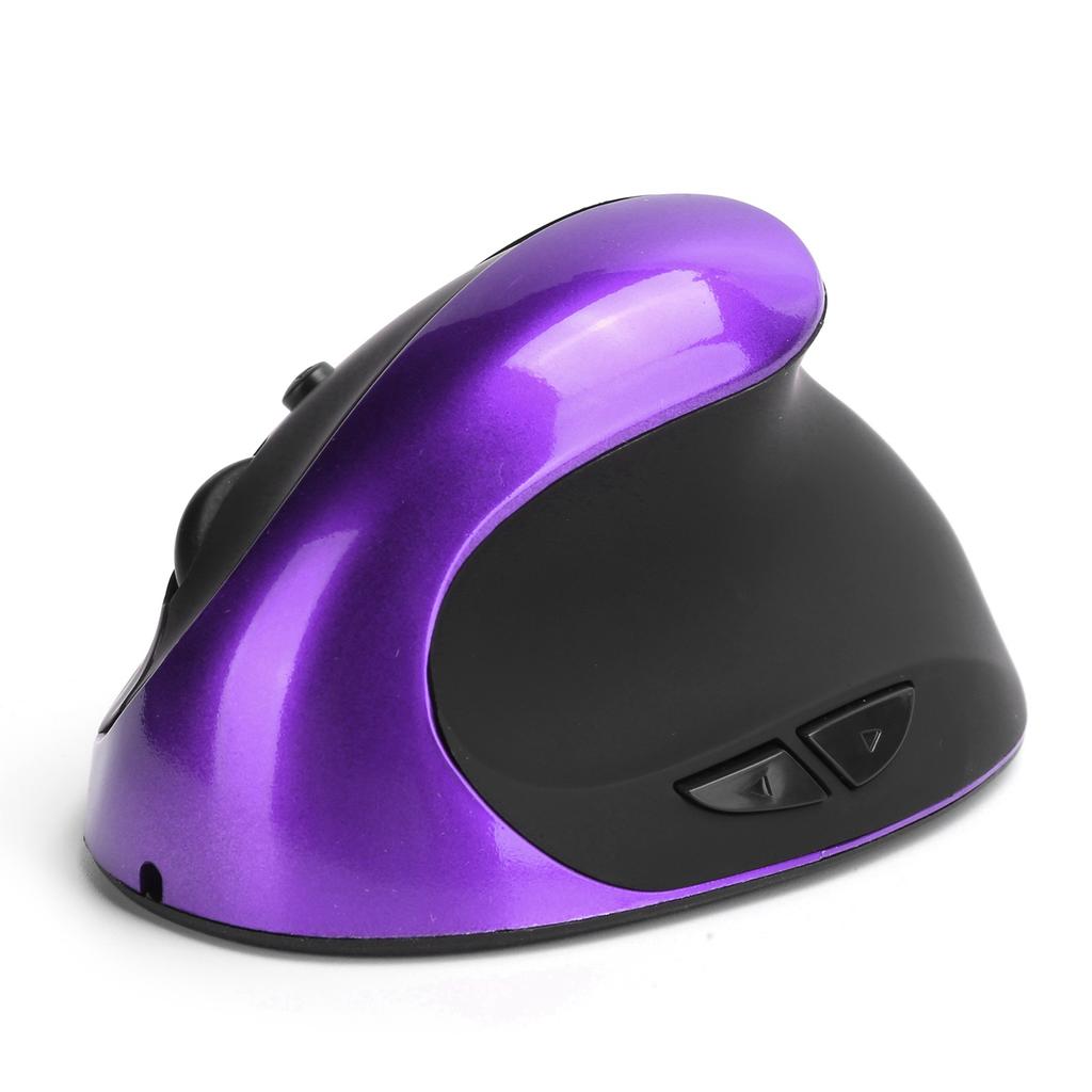 Optical Vertical Mouse Wireless 3rd Gen Right Hand Ergonomic Grip Office Gaming Computer MicePurple