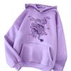 Women Men Hoodie Hooded Hat Long Sleeves Dragon Print Loose Keep Warm Pullover Unisex Spring Hoodie Adult Clothing