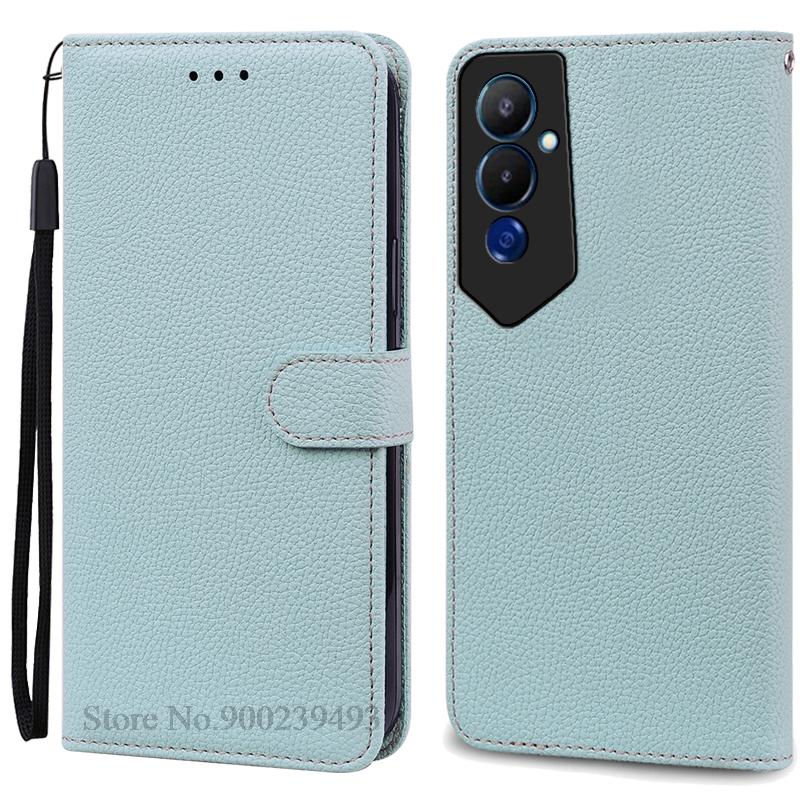 Чехол Pova 4/Pova 4 Pro для Tecno Pova 4, чехол-кошелек, кожаный откидной чехол для Tecno Pova 4 Pro, чехол для телефона, чехол Fundas