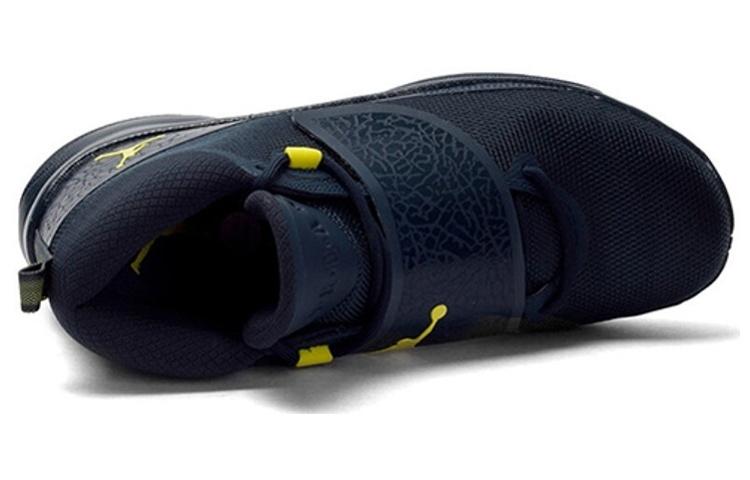 Air Jordan Super.Fly 5 Po X 'Синий Желтый' 914478-405