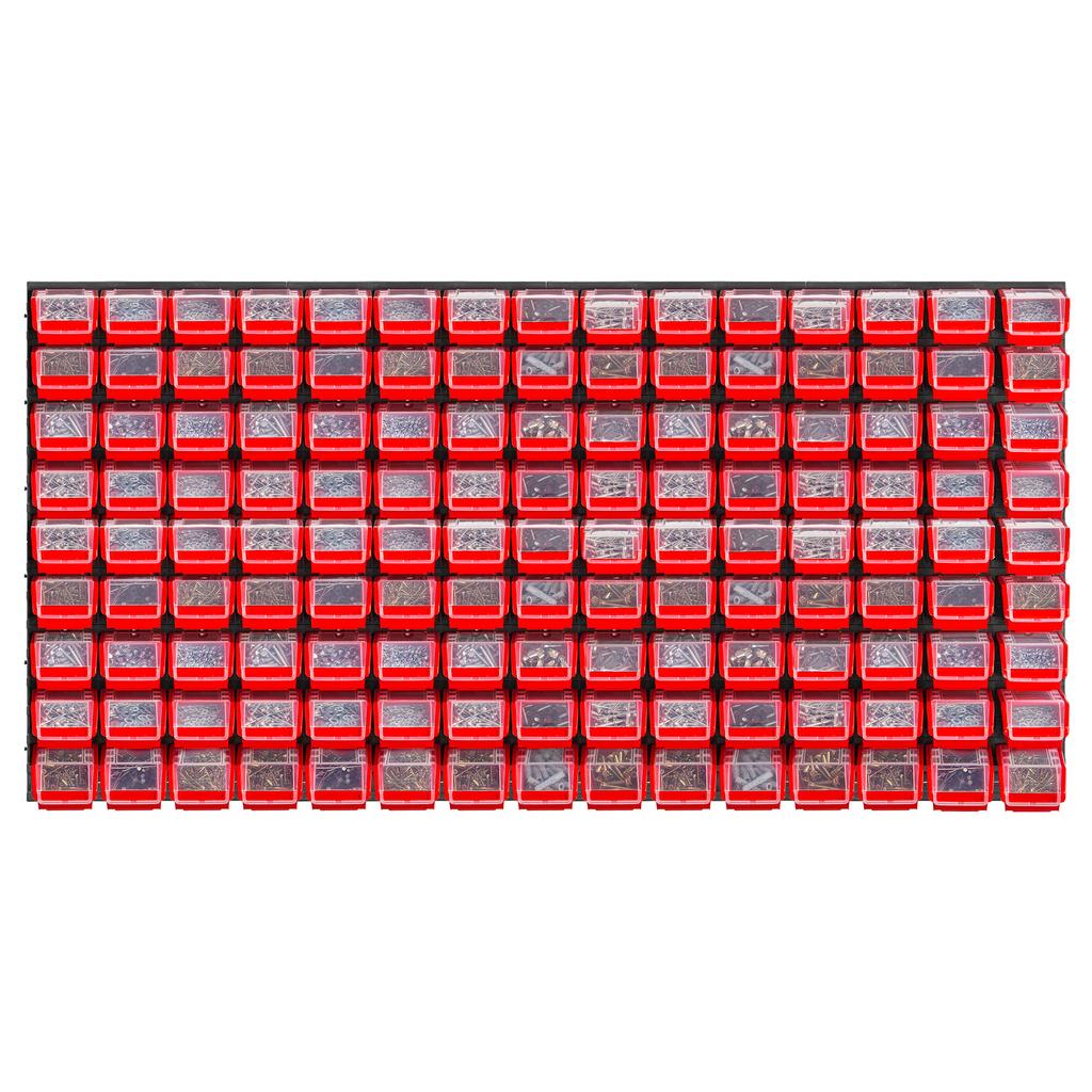 KADAX Настенная панель для инструментов 156х78см 135шт. Гаражные ящики для мастерских