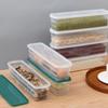 Rectangular Noodles Storage Box Plastic Pasta Box Portable Food Storage Container  Home