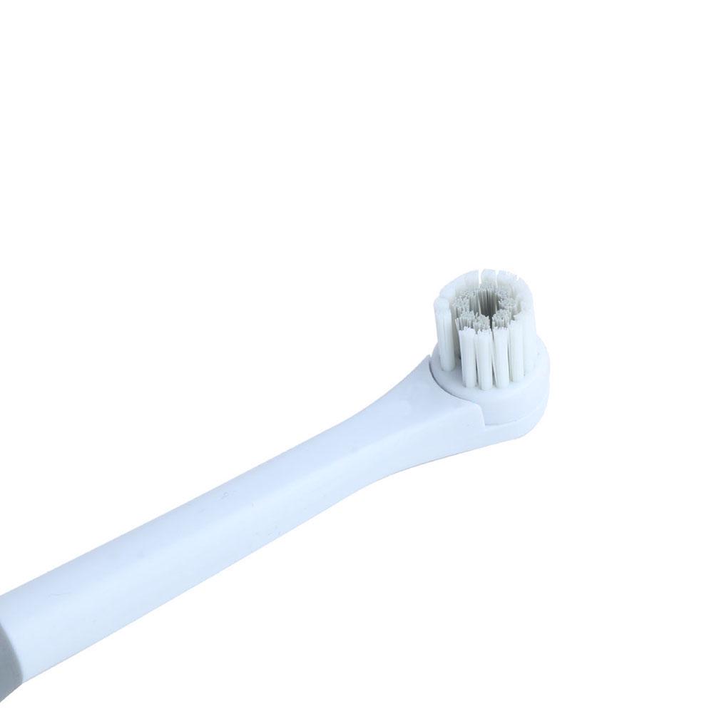 Вращающаяся электрическая двойная головка щетки, мягкая зубная щетка для волос, очиститель зубов, уход за полостью рта