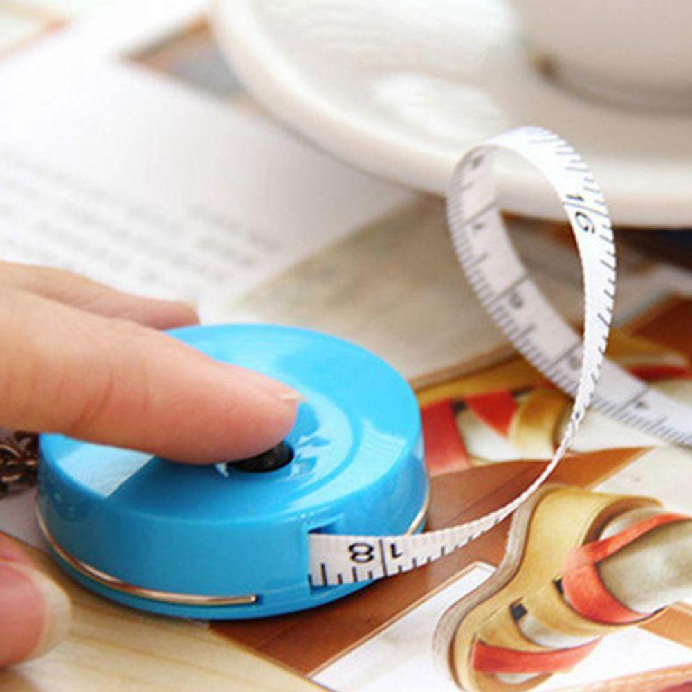 Нежный маленький брелок рулетка сантиметровая лента конфетного цвета размер одежды