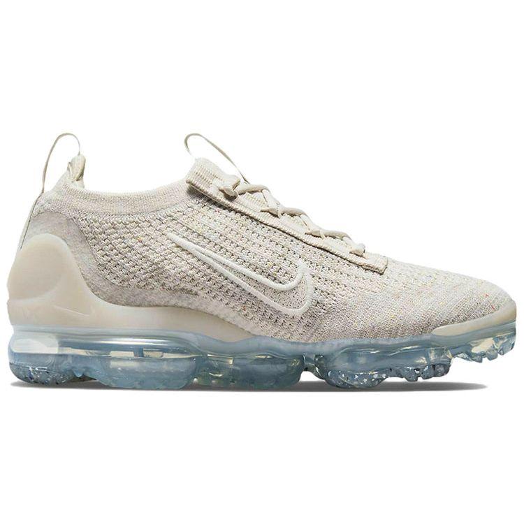 Nike Air VaporMax 2021 Flyknit Phantom Metallic Silver Женские кроссовки White Summit-White DJ9975-001