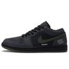 Air Jordan 1 Olive Samurai Низкие Винтажные Баскетбольные Кроссовки Унисекс Черный Серый Зеленый 553558-092(Команда1102-)