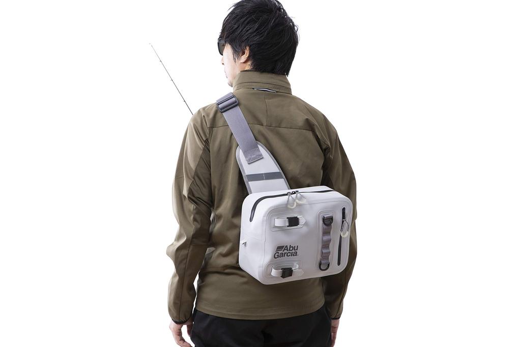 AbuGarcia Waterproof One Shoulder Bag Charcoal