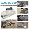 Handle Fast Sifting Metal Detector Stainless Steel Treasure Search Shovel Tool Underwater