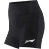 Li Ning Professional Running Series Comfortable Slim Fit Sports Casual Shorts Women Shorts Black AUSV004-5