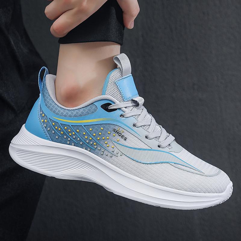 Fashion New Large Size Men's Casual Sports Shoes Thick Soles Comfortable Outdoor Sports Non-slip Wear-resistant Men's Shoes