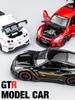 APU1  1/32 Nissan Skyline GTR R35 Nismo GT3 Racing Toy Car Model For Children RMZ CiTY Diecast Alloy Miniature Sound Light Collection