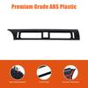 Glossy Piano Black ABS Center Console Air Vent Trim For Toyota 86/Subaru BRZ 22+