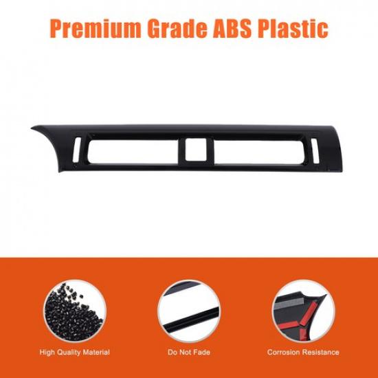 Glossy Piano Black ABS Center Console Air Vent Trim For Toyota 86/Subaru BRZ 22+