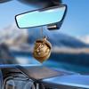 Forest Acorn Animal Ornaments 2D Acrylic Hanging Charm Cute Squirrel Deer Fox Decor for Car Mirror Home And Christmas Tree