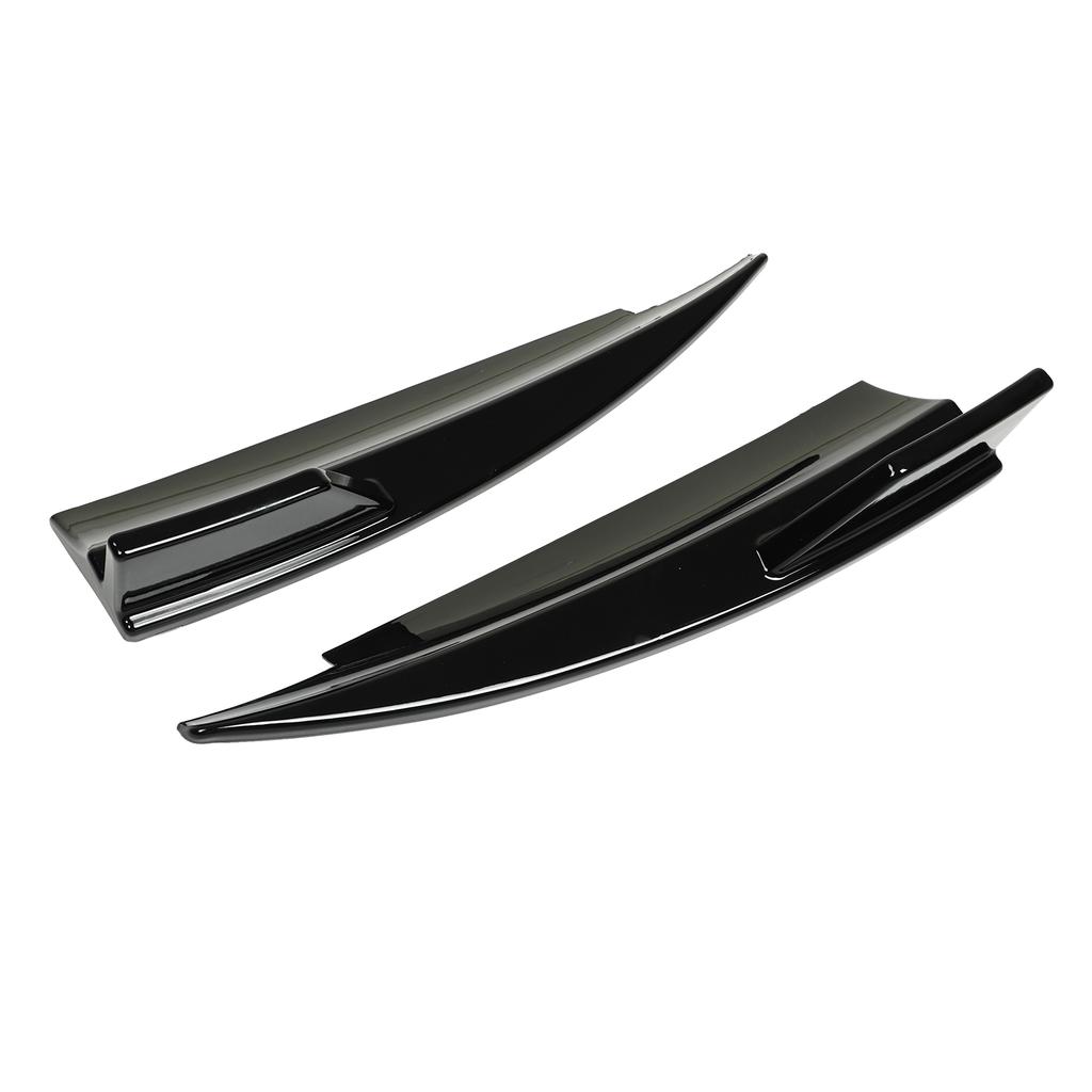 2 шт. Сплиттеры боковые заднего бампера левый и правый глянцево-черные замена для Benz CLA-Class C117 CLA45 AMG Line 2013-2019