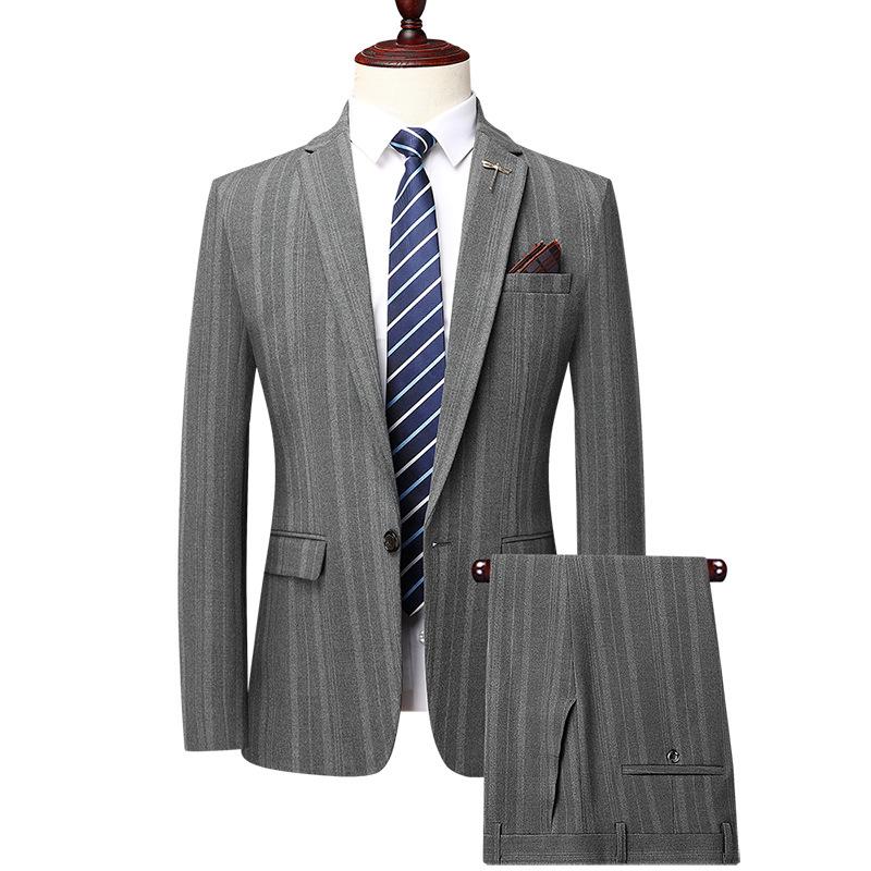 Двухсекционный костюм-чехол в западнокорейском стиле, облегающее повседневное свадебное платье