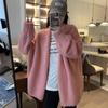 Women Long Sleeve Knitted Cardigan Sweater Coats Korean Female Baggy Loose Knitwear Tops