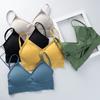 Нижнее белье женское Gather No Steel Ring Tank Tops Bra Tube Top Wrapped Chest Beauty Back Actival Cotton Thin Section Lingerie