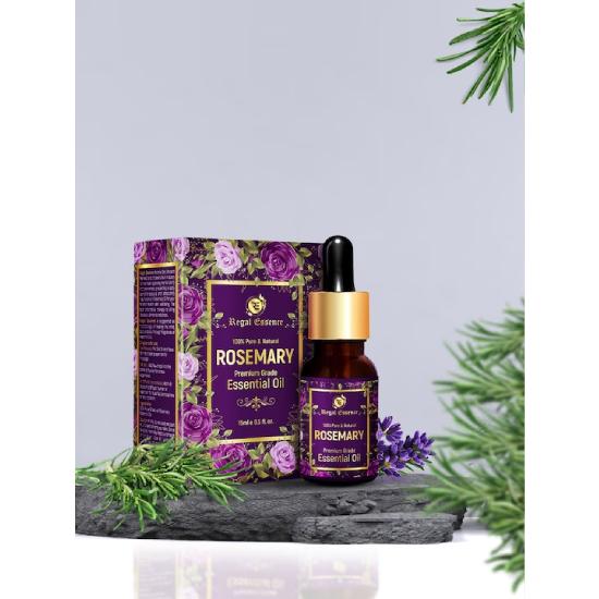 REGAL ESSENCE Эфирное масло розмарина для роста волос | Эфирные масла для кожи и волос | Чистое масло розмарина| - 15 мл