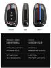 Чехол для ключа Hyundai для ix35, ix25, Mistra, Elantra, Reina, Tucson, сумка для ключа с пряжкой