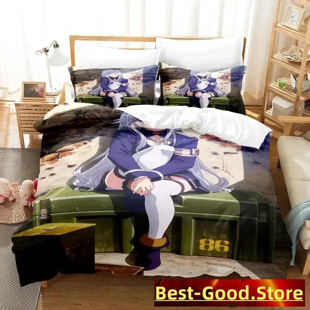 New 86 Eighty Six Bedding Set Duvet Cover Sheet Printed Bed Set Pillowcase Bed Full Queen King Size Comforter Bedroom