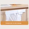 Yousheng 2Pcs Foldable Trash Bag Holder Large Opening Design Snap Fastening Space Saving Foldable Garbage Rack