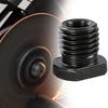 Angle Grinder Attachment Adapter,Black Quick Change Polisher Interface Connector Practical Thread Converter M10 To M14/M16