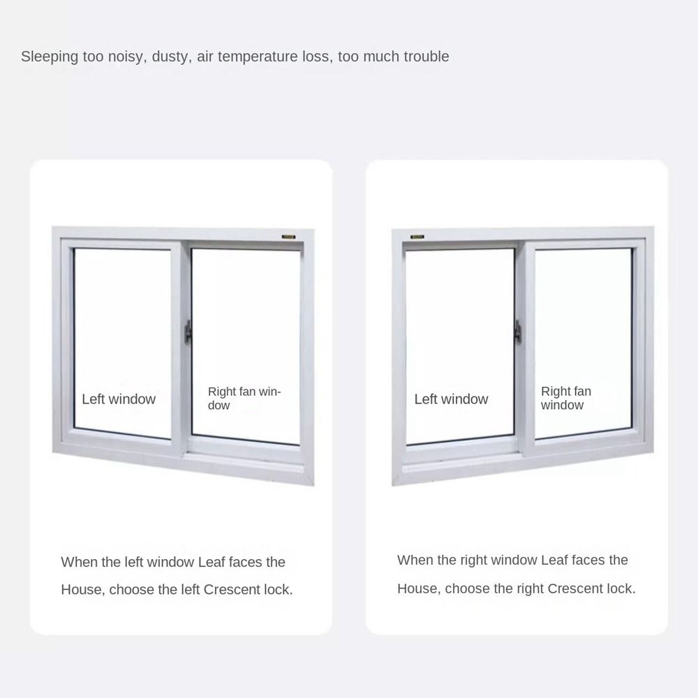 Hardware Window Safety Lock Double-sided Sliding Door Lock New Window Lock Buckle Door and Window