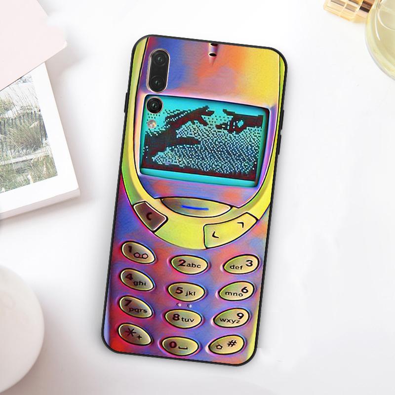 Ретро Чехол для Телефона Huawei Nova Y73 Y72 Y90 Y70 Y60 Y91 Y61 12s 12i 11i 8i 9 10 SE P60 P30 Pro P40 Lite