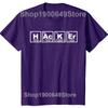 Hacker Periodic Table Security Professional Funny Programmer TShirt Short Sleeve Coder T Shirt Anime Graphic Tshirt Hip Hop