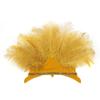 Feather Flapper Headbands Mardi Gras Prom Dancer Headpiece for Party Carnivals Celebrations Headwear Hair Styling