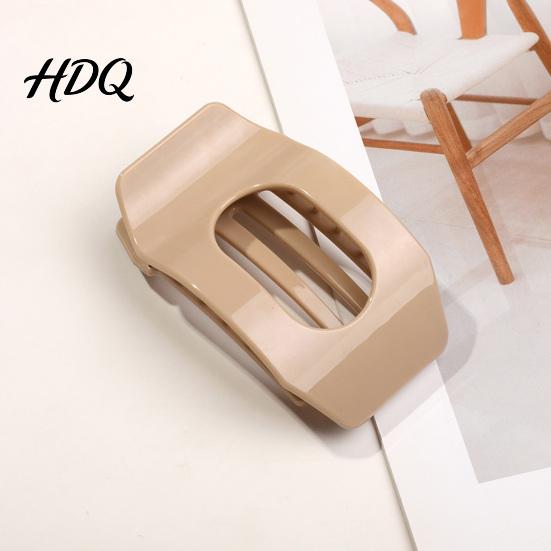 Мягкий зажим для волос женский коготь плавное открытие и закрытие затылок