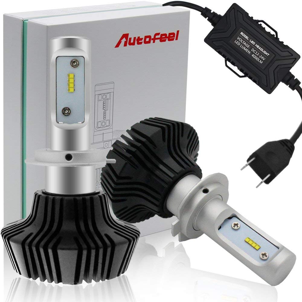 Светодиодные лампы для фар Autofeel, Долгий срок службы, Набор из 2 штук