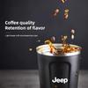 Для Jeep 380 мл Автомобильная Кофейная Кружка из Нержавеющей Стали Термокружка Аксессуары Для Jeep Grand Cherokee Wrangler JK Gladiator Compass R