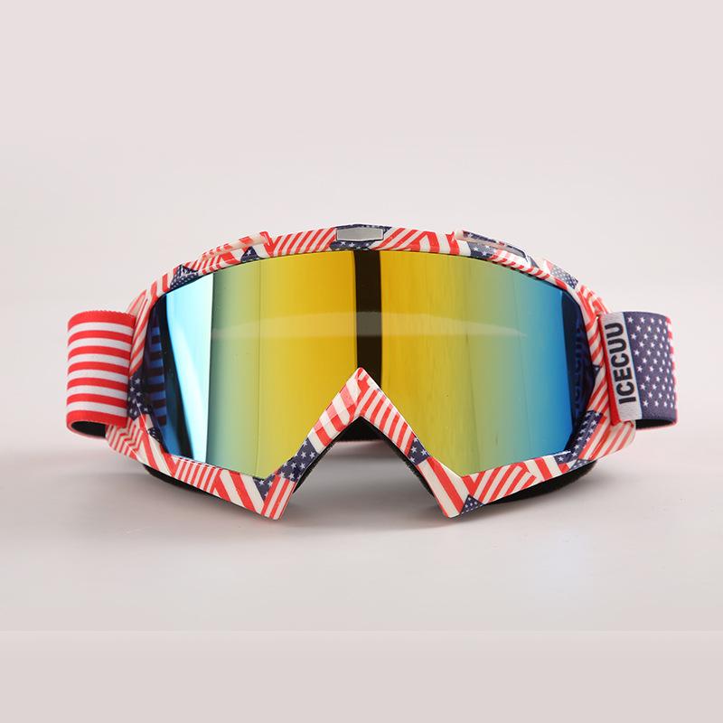 Cycling goggles Anti-fog and windproof sand glasses Boys and girls outdoor ski goggles