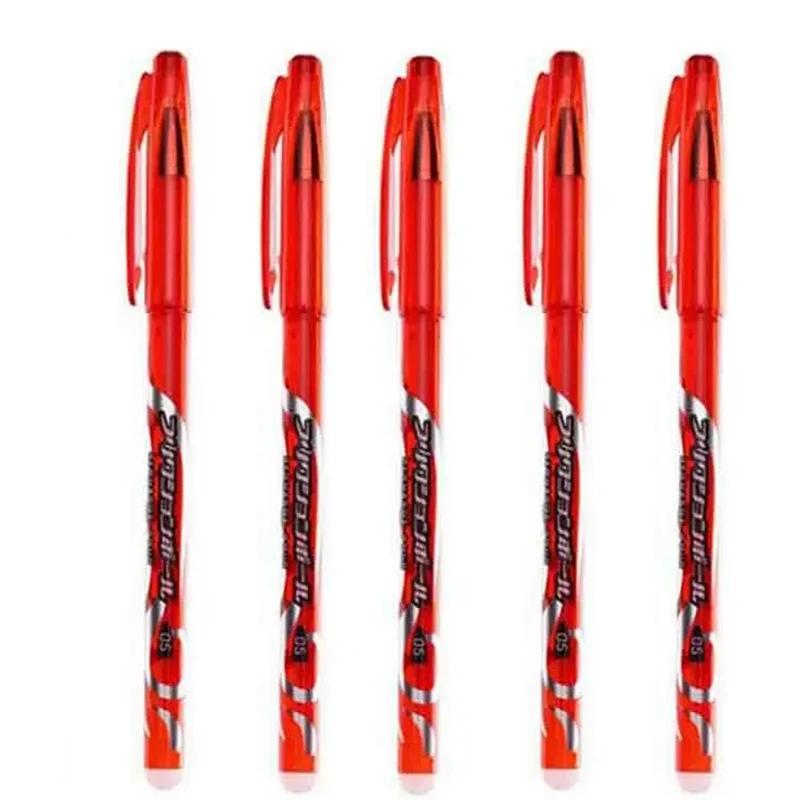 0,5 мм Коллекция стираемых гелевых ручек Черная Синяя Красная Ручка и стержень с чернилами Kawaii Ручки Моющийся корпус Школьные Офисные Принадлежности Канцелярские товары