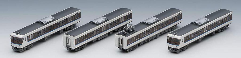 TOMIX N Gauge 115 2000 Series JR West Japan 40N Updated Basic Set 98324 Железнодорожная модель поезда/Ivory 4-Car