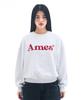 AMES-WORLDWIDE Basic Logo Sweatshirt Light Gray