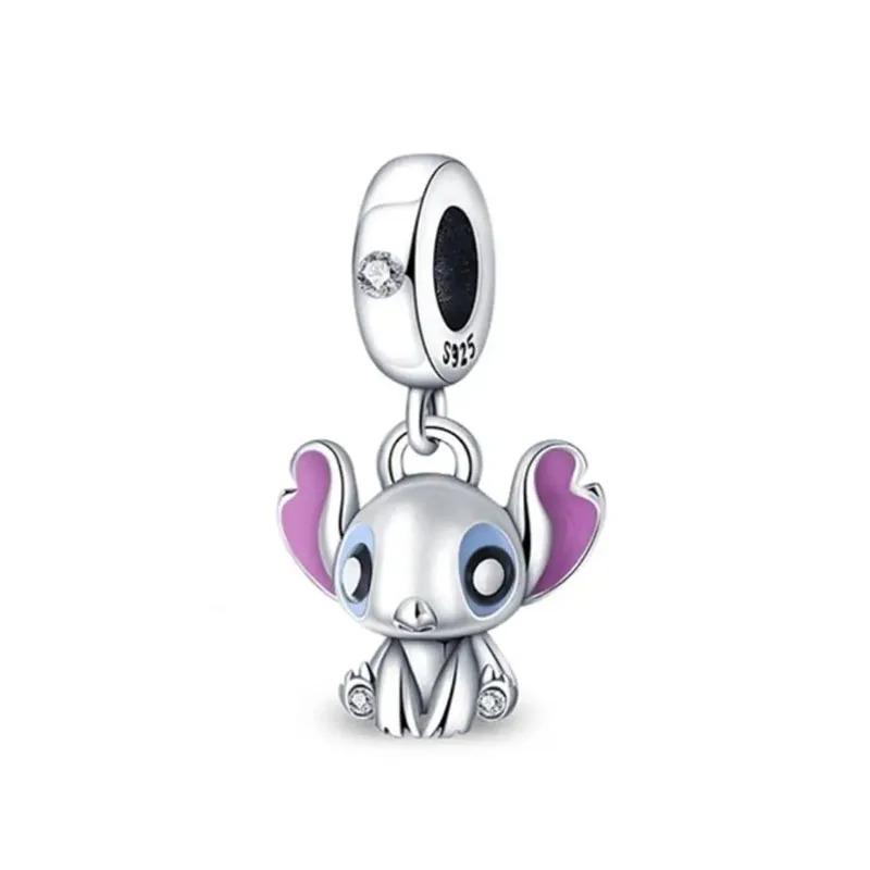 Серебро 925 пробы Подвеска в виде когтя собаки Браслет Шарм Талисман для мужчин женщин Подарок на день рождения Животное Ювелирные изделия Тигр Обезьяна Слон Еж