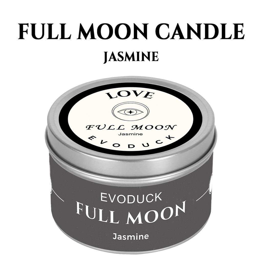EVODUCK Moon phase Scented Candles 3oz Law of Attraction Manifestation Energy Boosting Christmas Home Decoration Holders Gift