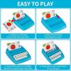 Spelling Practice Number Cognition Early Math Game Paper Sight Words Spelling Game  Children'S Gift