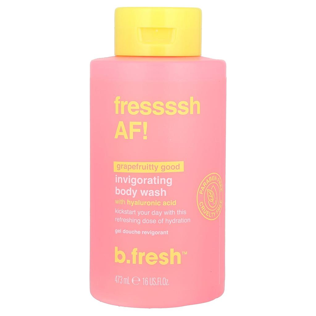 B.Fresh, Invigorating Body Wash, Grapefruit, 473Ml(16Fl Oz)